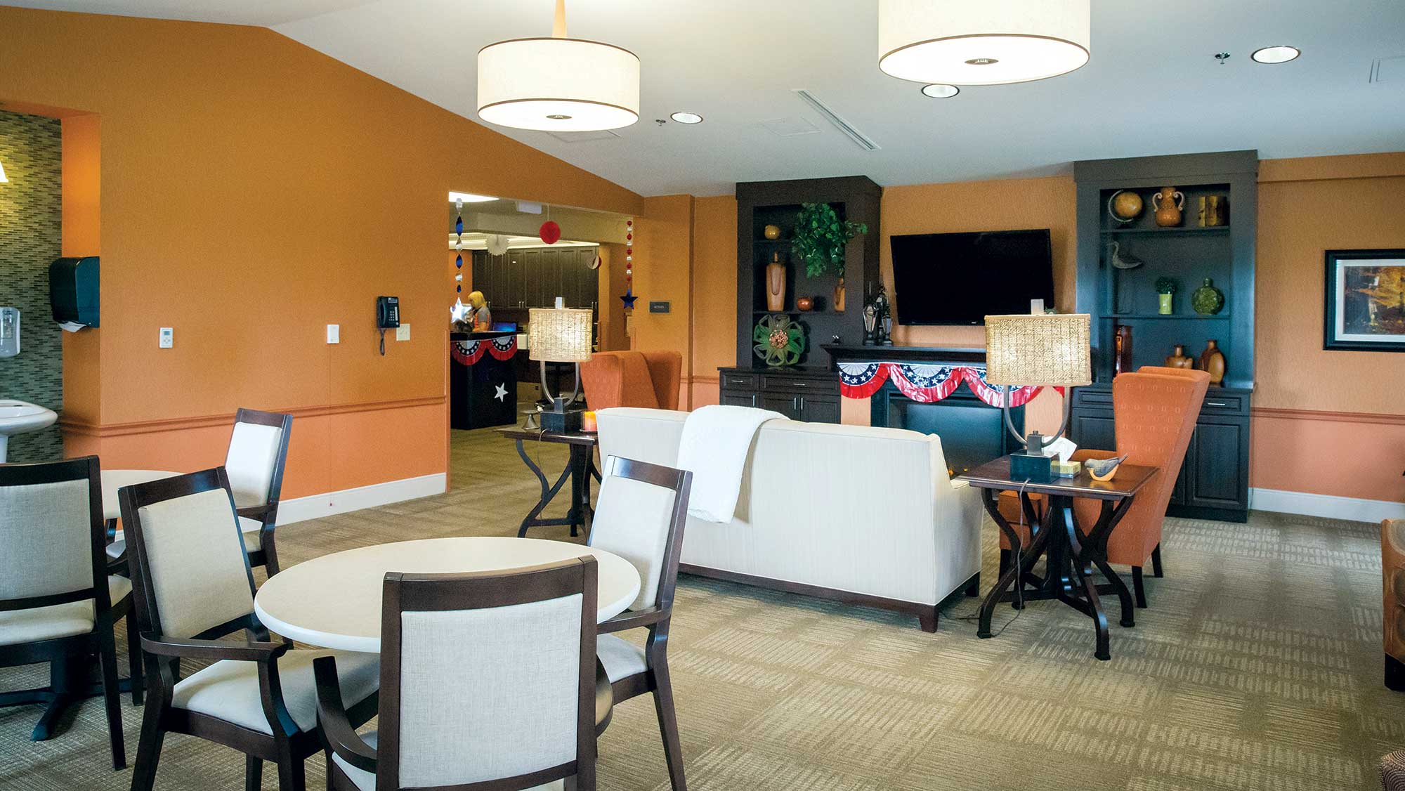 Skilled nursing facility common area
